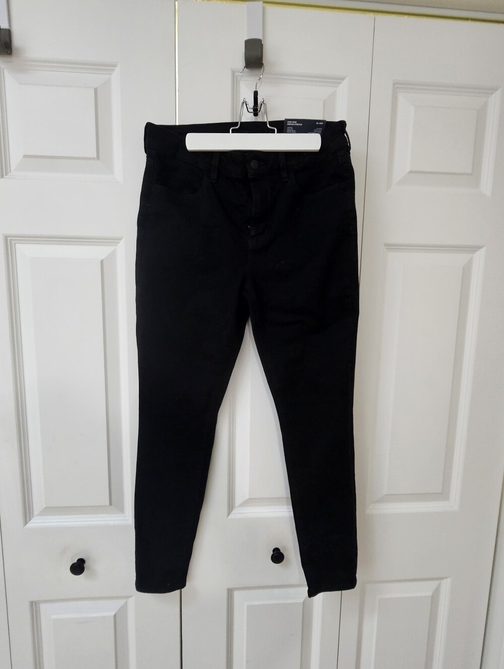Women's American Eagle Dream Stretch High-Rise Jegging Size 8P - Black NWT